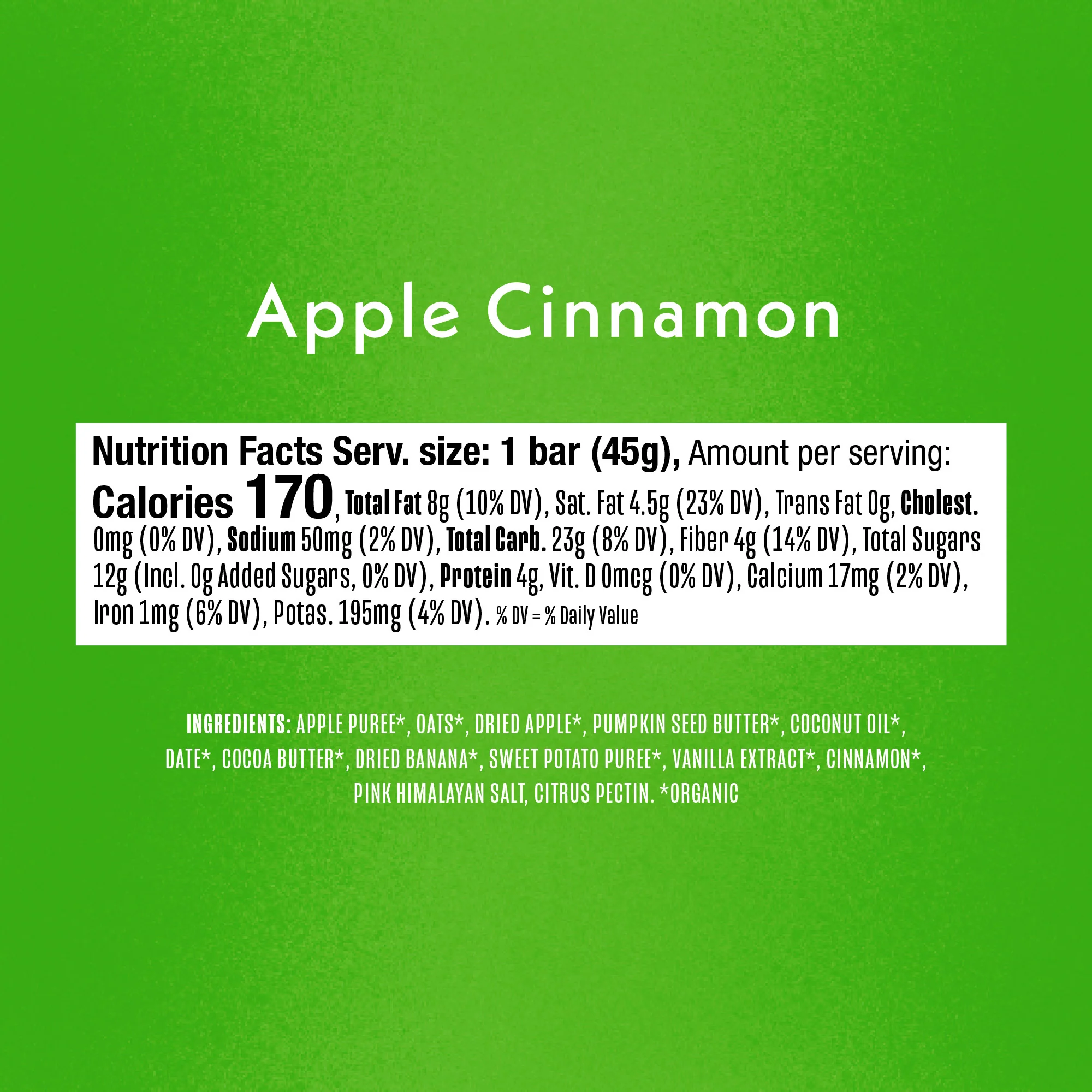 Apple Cinnamon Refrigerated Oat Bar - Image 4